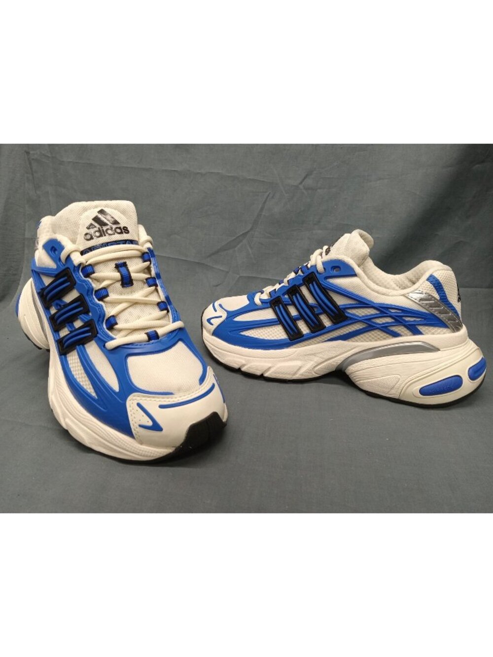 Adidas Adistar XLG 2.0 White Hi-Res Blue KI4505 Mens Size 10.5 NEW NO BOX!